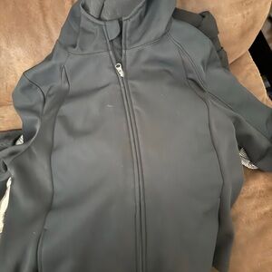 Black Zip-Up Hoodie jacket